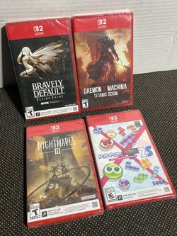 Nintendo switch 2 games New Sealed