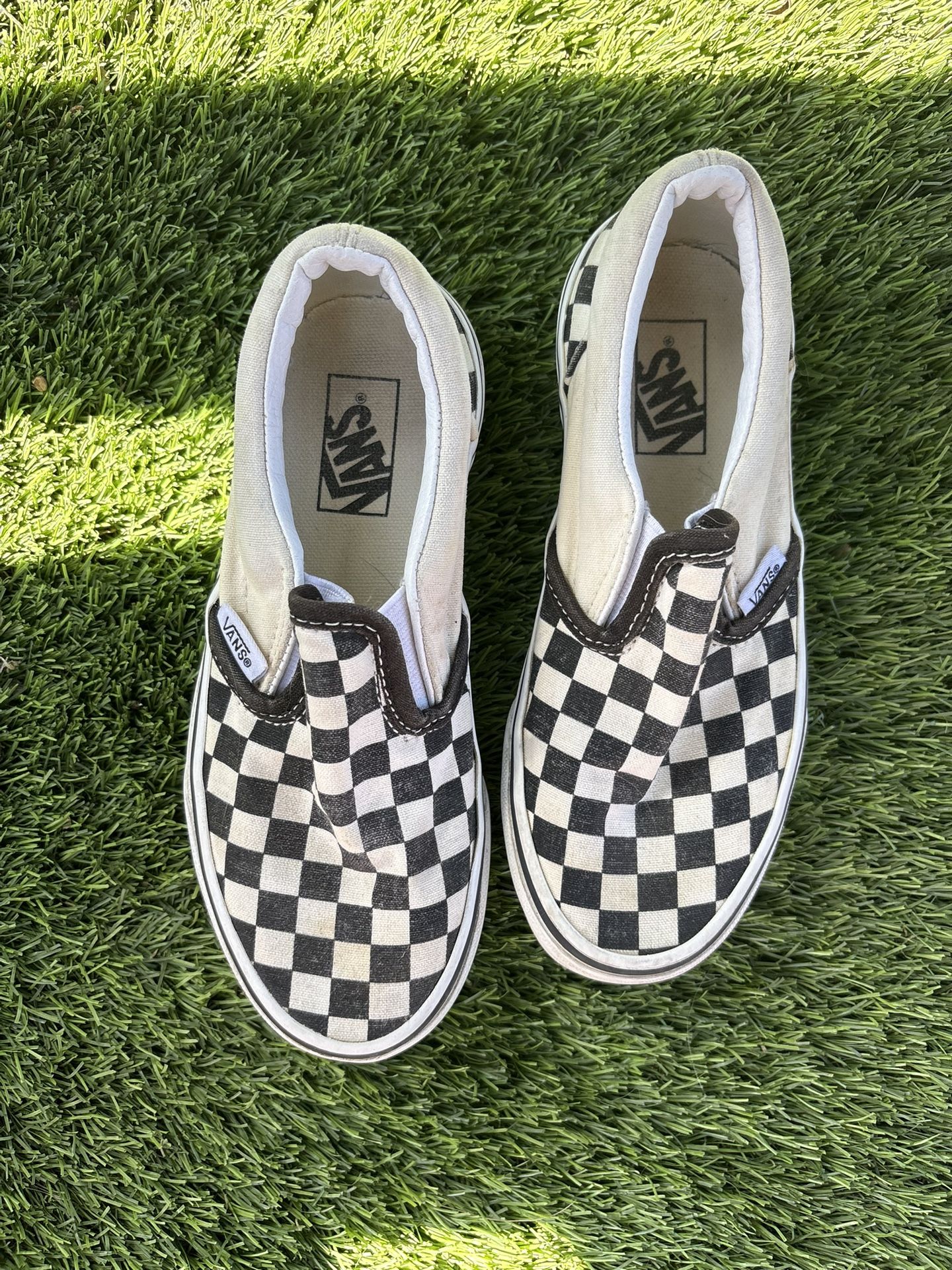 Vans Checkers Size 1Y
