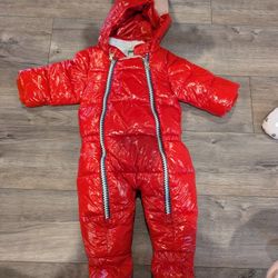 9-12 + Month Old Snow Suit Extra Warm And Cozy