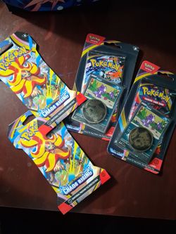 Pokémon chaos rising pack/coin pack 2 and 2