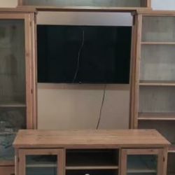TV Stand with top Shelf