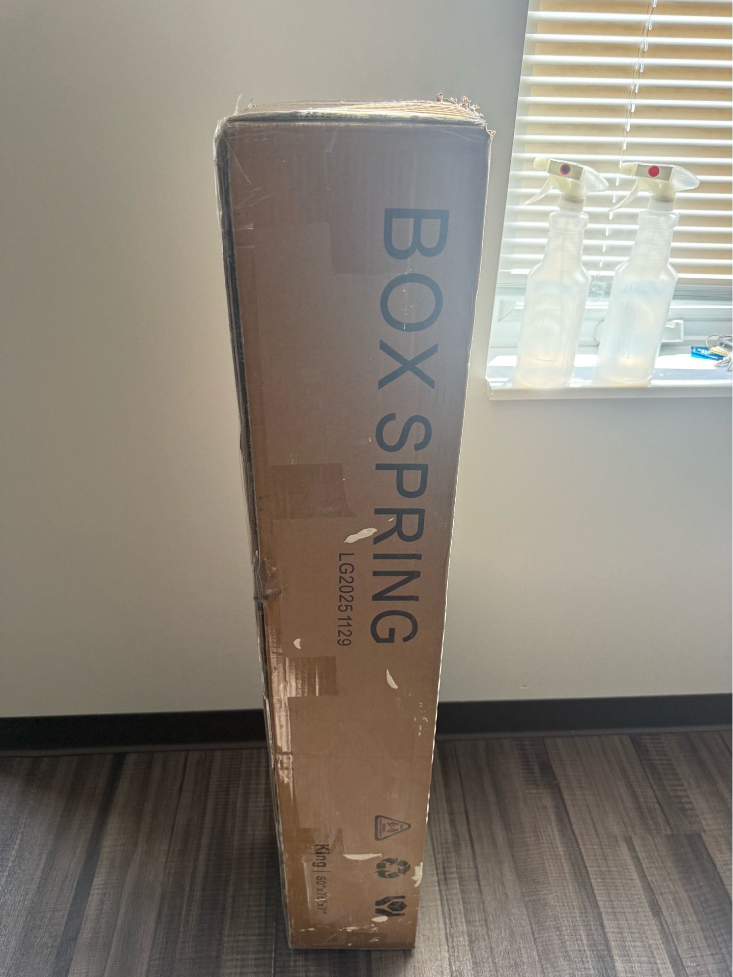 heavy duty king size box spring