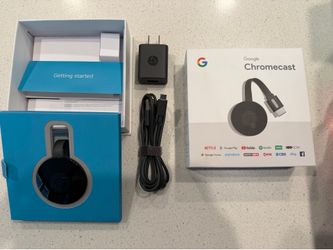 Google Chromecast (2nd Generation) HD Media Streamer - Black (GA3A00097-A03-Z01)