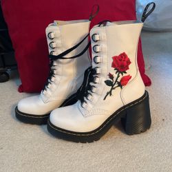 Dr. Martens Rose Boots