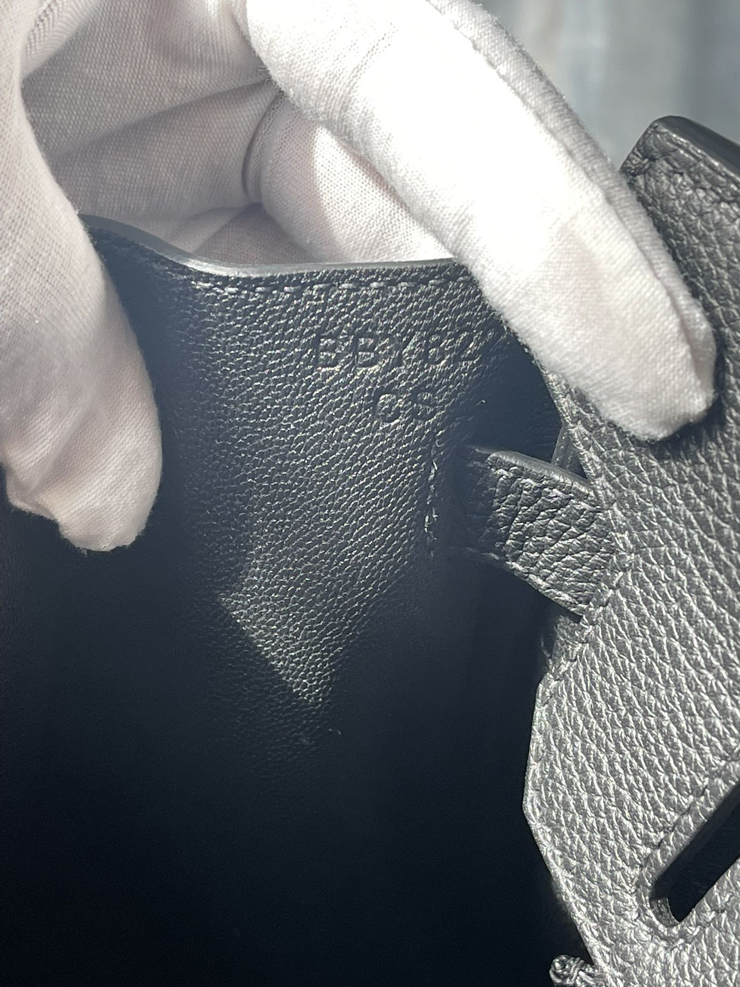 Hermes Grey Togo Leather Palladium Hardware Birkin JPG Bag Hermes