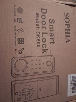 Smart lock nickel new