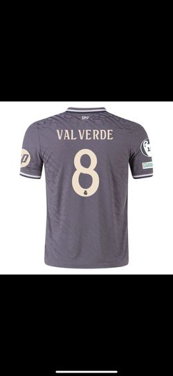 Real Madrid Away Player Version Jersey Limited Quantity 