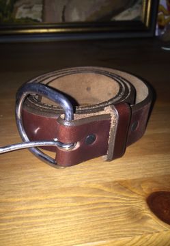 Brown belt Silver Creek sz 36