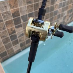 Pro Shimano Calcutta Reel Rod combo 