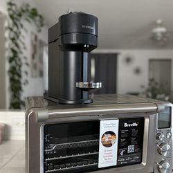 Nespresso machine + Breville air fryer
