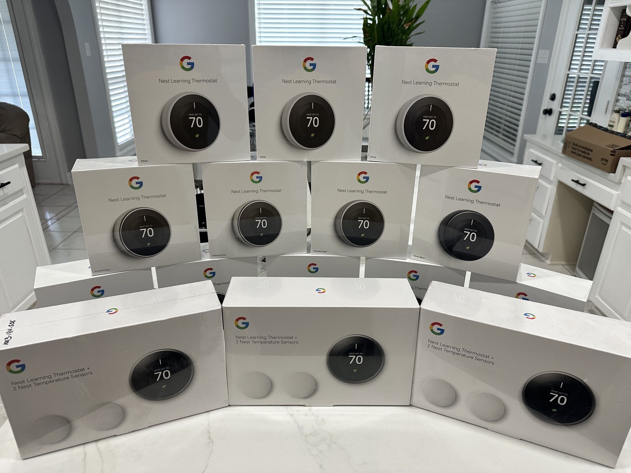 Smart Learning Nest Thermostats 3rd Gen