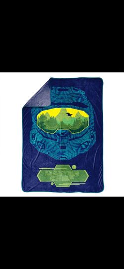 Halo Master Chief Fleece Throw Blanket