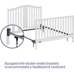 Graco Frame For Adjustable Cribs To Convert Into A Full Bed Side Rails 