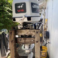 Johnson 130 HP For Parts Or Fix No Frozen Kendall West Area 