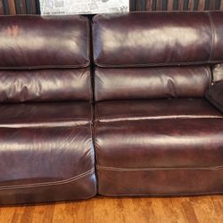 Top Grain Leather Power Reclining Sofas