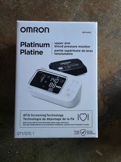 Omron Platinum Upper Arm Blood Pressure Monitor