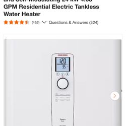Tankless Water Heater 