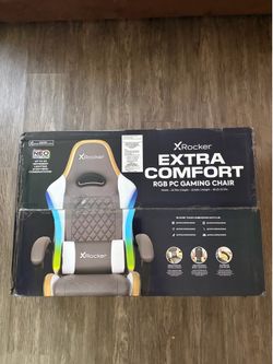 Brand New Xrocker RGB Gaming Chair - Factory Sealed
