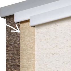 Persilux Free-Stop Cordless Roller Shades (34.5 "W x 72""H) Woven Fabric