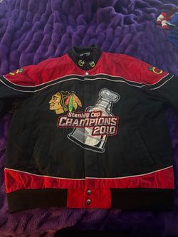Chicago Blackhawks 2010 Stanley Cup Champions Jacket 2XL