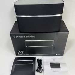 Bowers & Wilkins A7 Wireless Music System - Black / 150W - Ethernet, Wi-Fi, USB