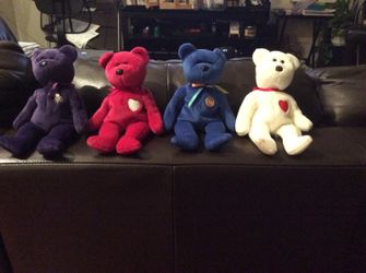 Beanie baby all 4