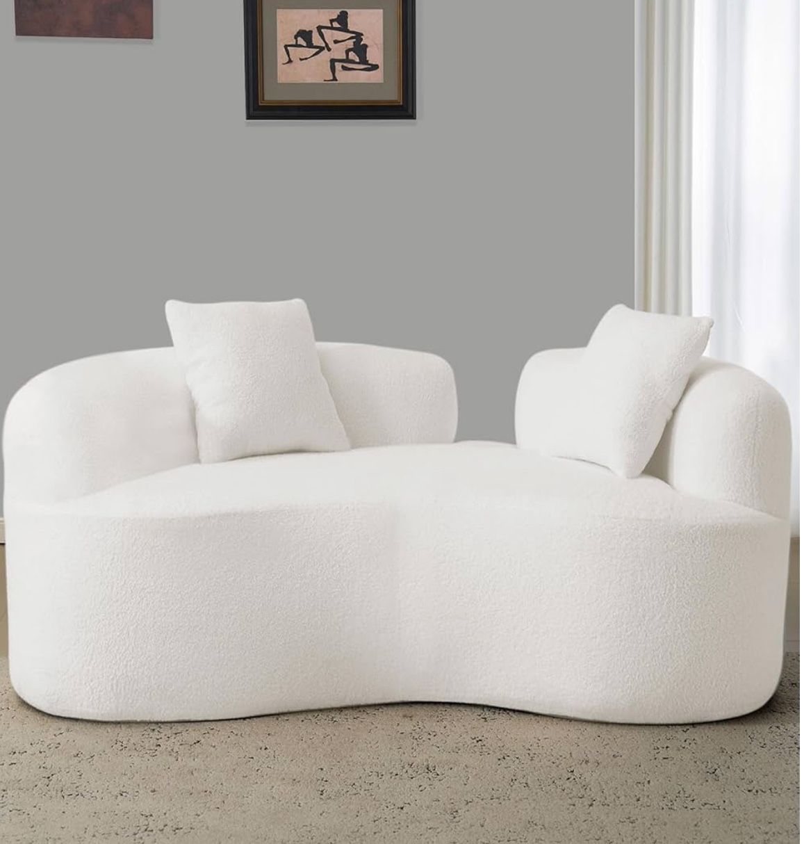 1pc White Sofa - $145 OBO
