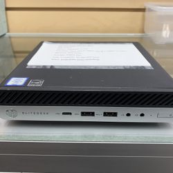 HP Elitedesk 800 G3 mini desktop computer core i5 7th gen 8GB RAM DDR4 256GB SSD