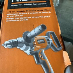  Rigid 1/2 Inch Spade Mud Mixer