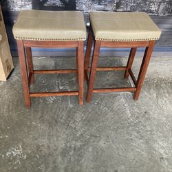 Bar height new teak wood stools