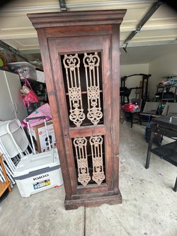 Vintage wine cabinet