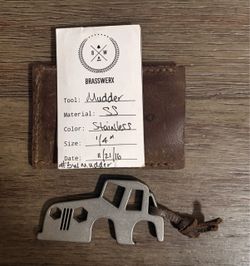 Brasswerx Mudder bottle opener