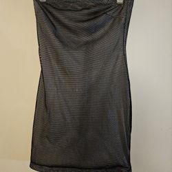 $10 Sheer Tube Dress Glitter Formal Party Small $10 OBO 