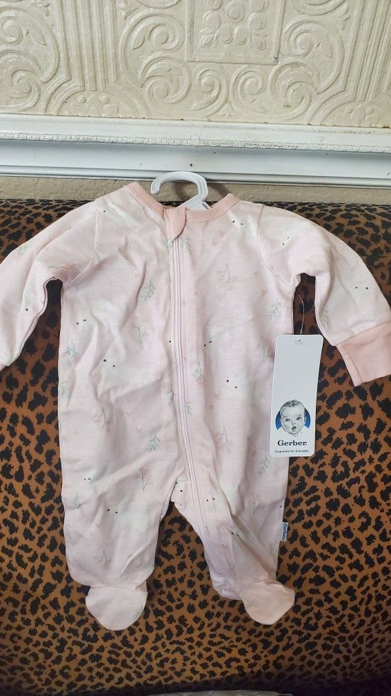 Gerber Baby Onesie Sleep N Play