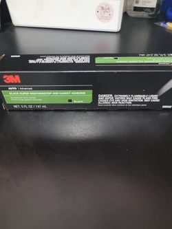 3m Black Super Weatherstrip And Gasket Adhesive $10