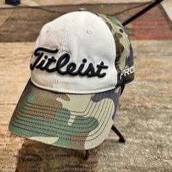 Titleist Pro V1 Camo Golf Hat Cap Adjustable | FootJoy FJ | Clean & Ready to Wear