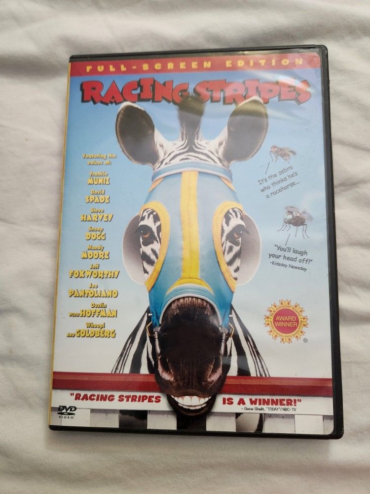 Racing Stripes (DVD, 2005, Full Frame)