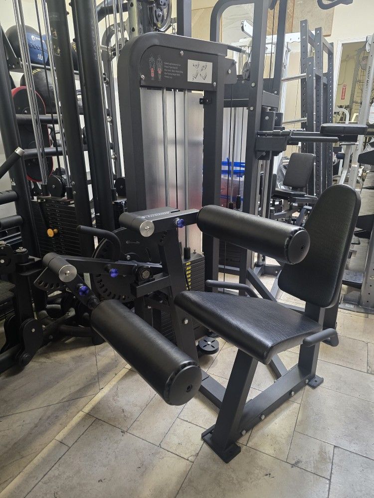 Leg extension / leg curl combo dual exercise fitness weight machine