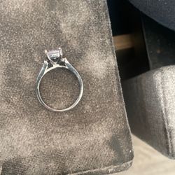Engagement Ring Silver 