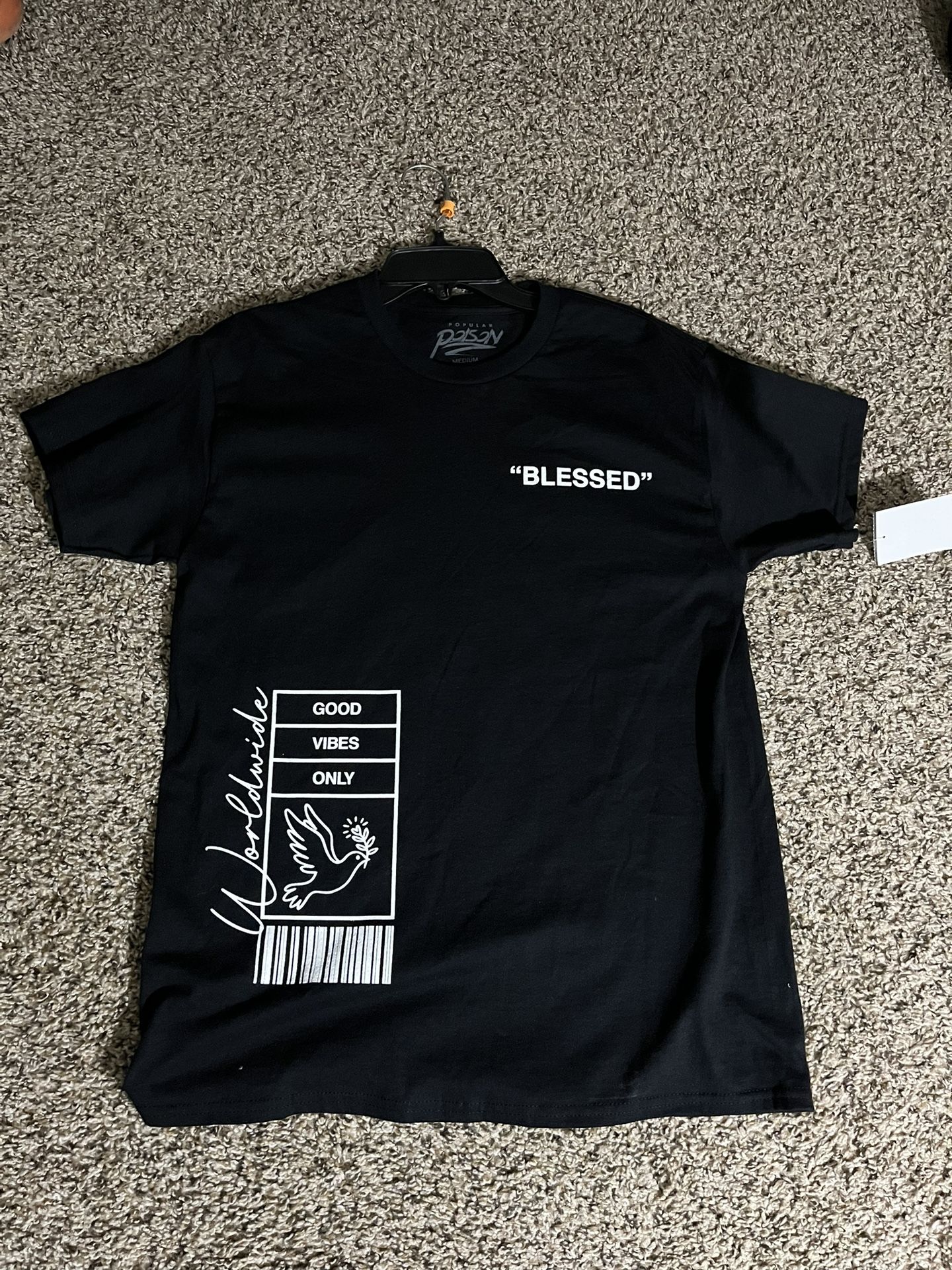 Black (blessed) Tee #streetwear