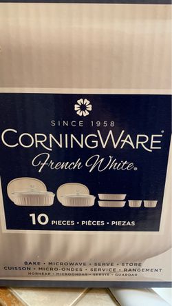 10 piece Corningware set