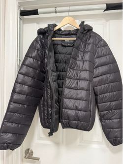 Men’s Black Puffer Jacket Fashion Nova