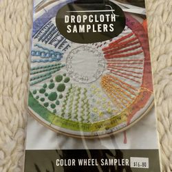 Embroidery Patters And Hoops! New, Never Used! 