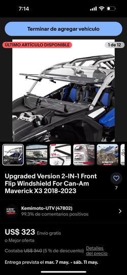 Can Am Maverick Windshield