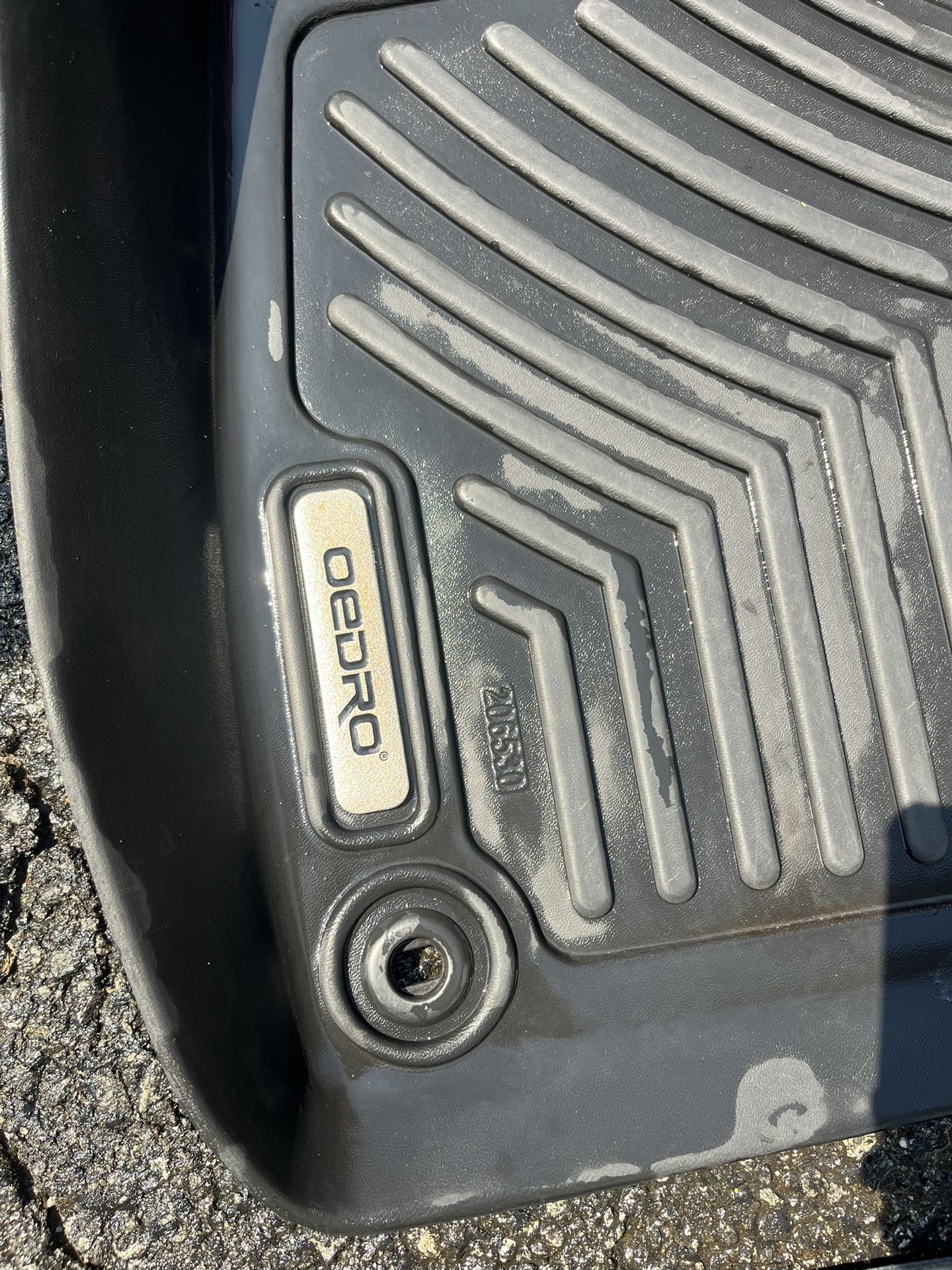 OEDRO Floor Mats Fit for 2018-2022 Honda Accord, TPE All-Weather Accord Floor Liners Includes 1st and 2nd Row: Front, Rear, Full Set Liners, Black 