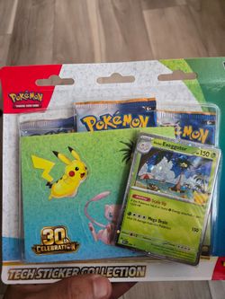 Pokemon 30th anniversary sticker collection