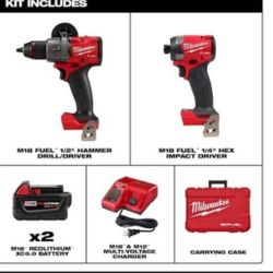 Mikwaukee M18 2-Tool Combo Kit With Saw