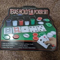 Texas Hold'em Poker Set