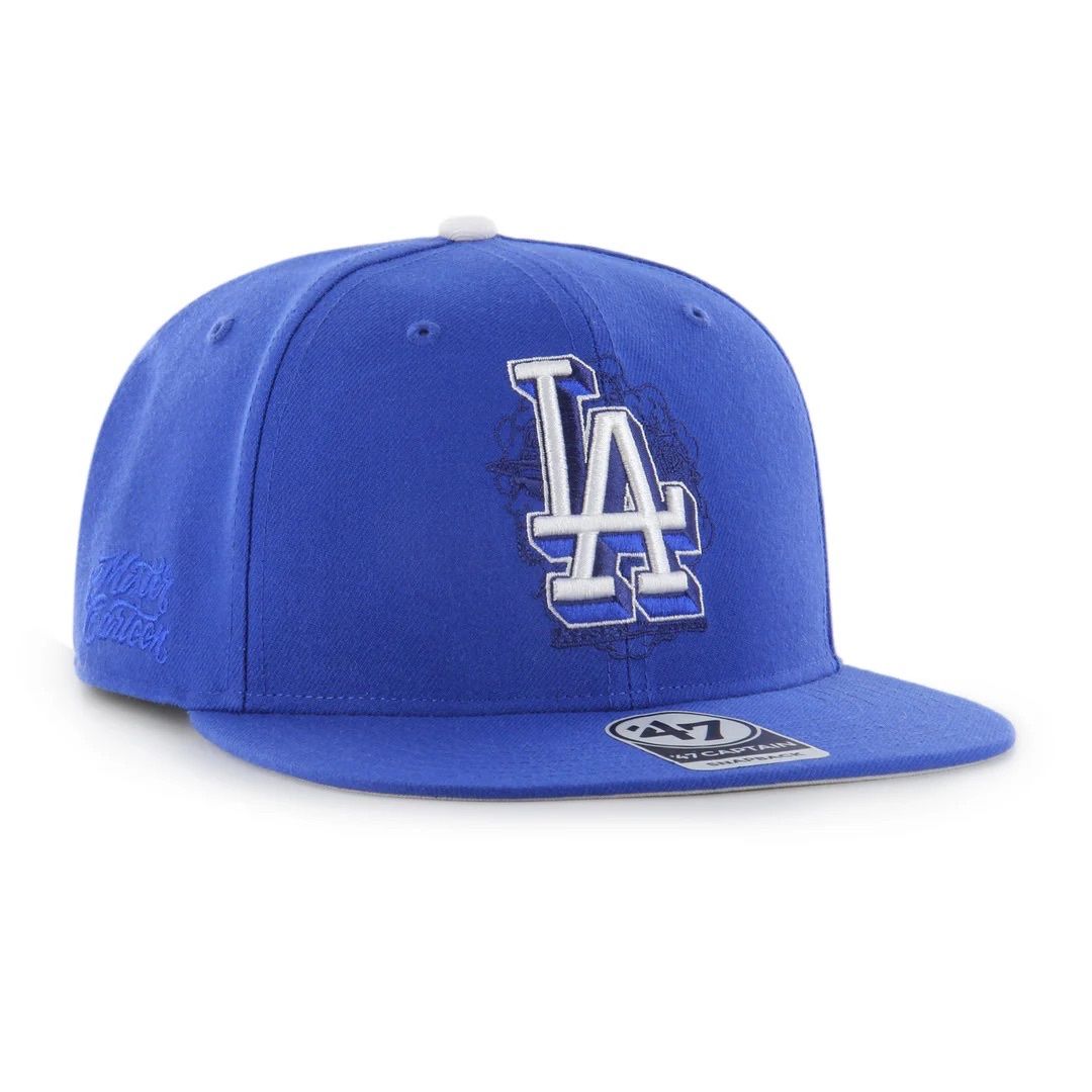 応援グッズ MR CARTOON DODGERS 47 GRAFFITI CAP GREY Los Angeles Dodgers x Mister Cartoon Graffiti