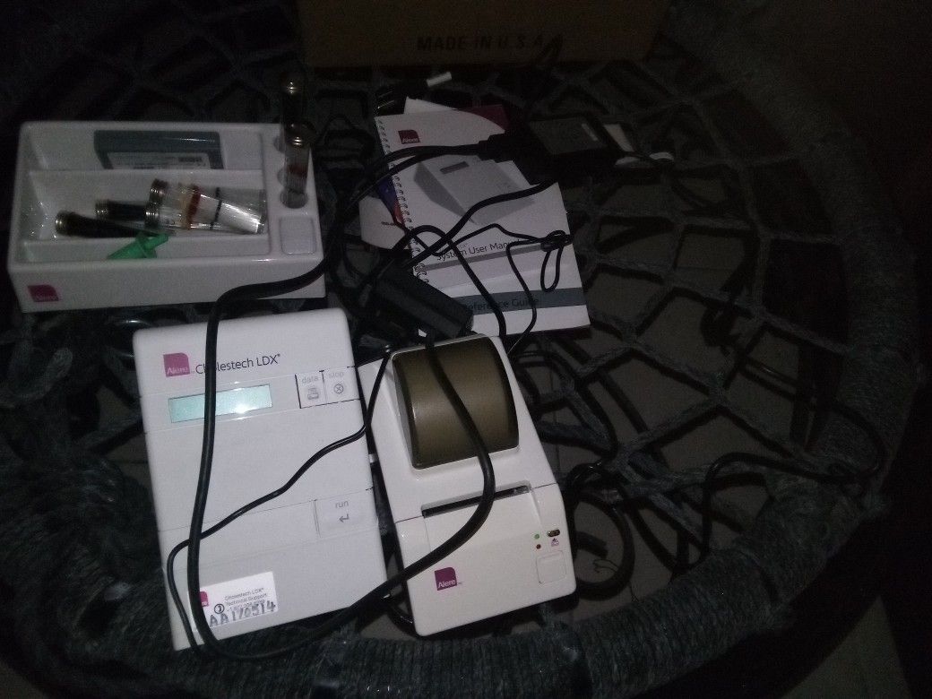 Alere Cholestech Ldx Analyzer With Universal Printer And System Kit